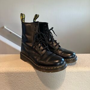 Dr. Martens Black Boots Size 8